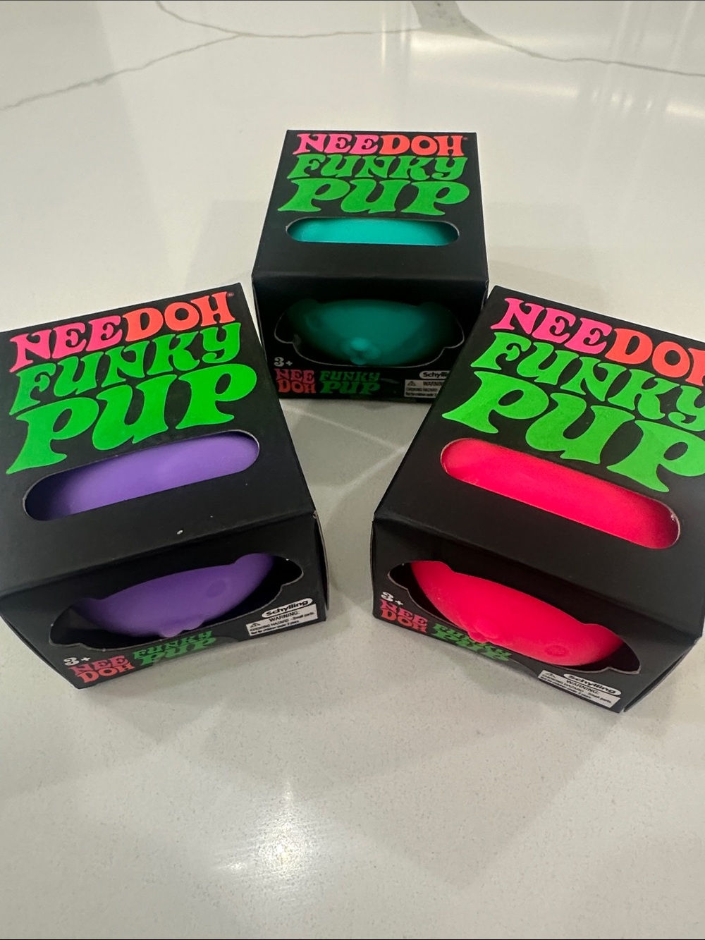 Set of 2 - NeeDoh Funky Pup Toy - ALL colors available request color 🔥fast ship